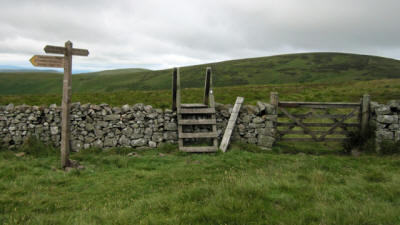 Crossing the border into Scotland