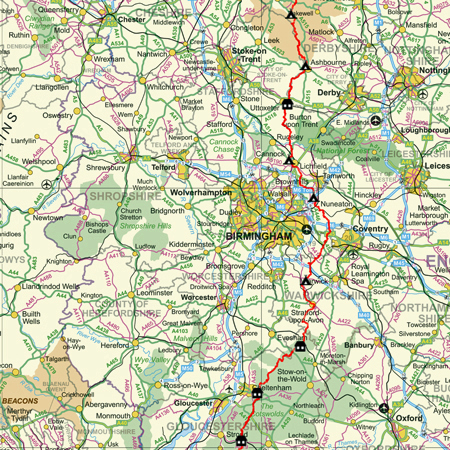 Section 5 Route Map