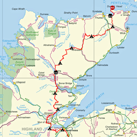 Section 1 Route Map