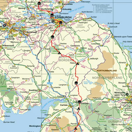 Section 3 Route Map