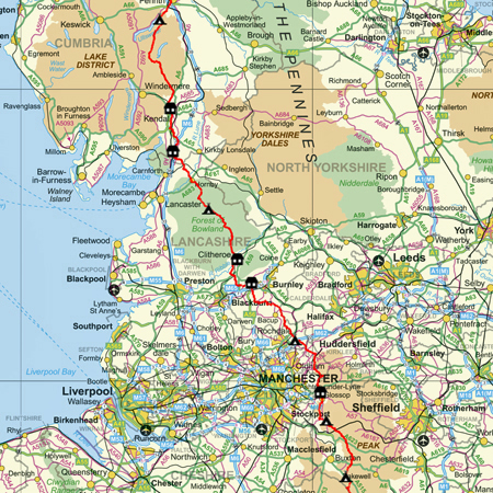 Section 4 Route Map