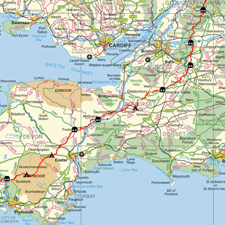 Section 6 Route Map