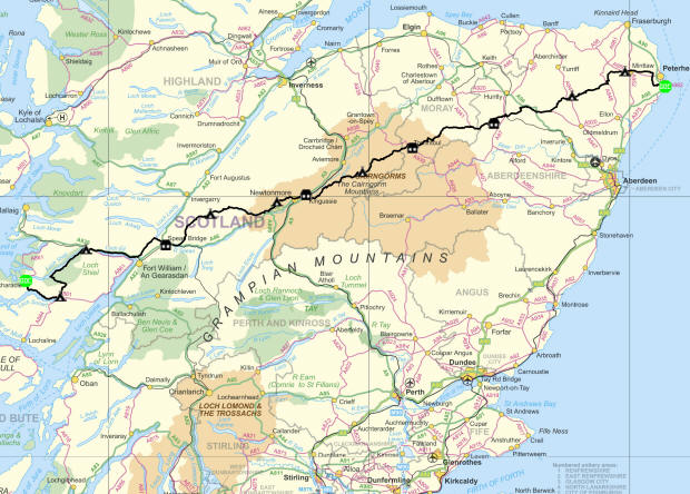 2003 route map