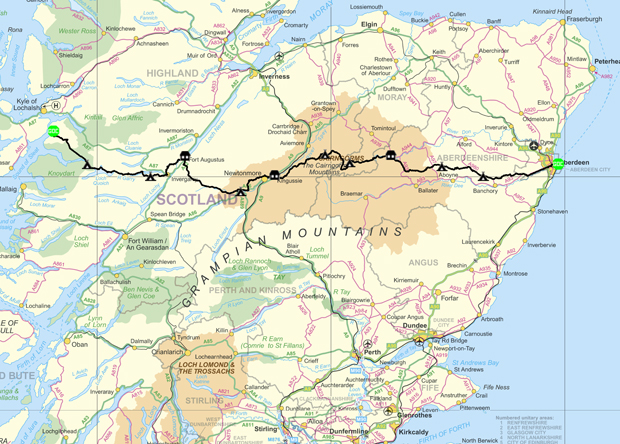 2005 route map