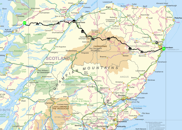 2006 route map